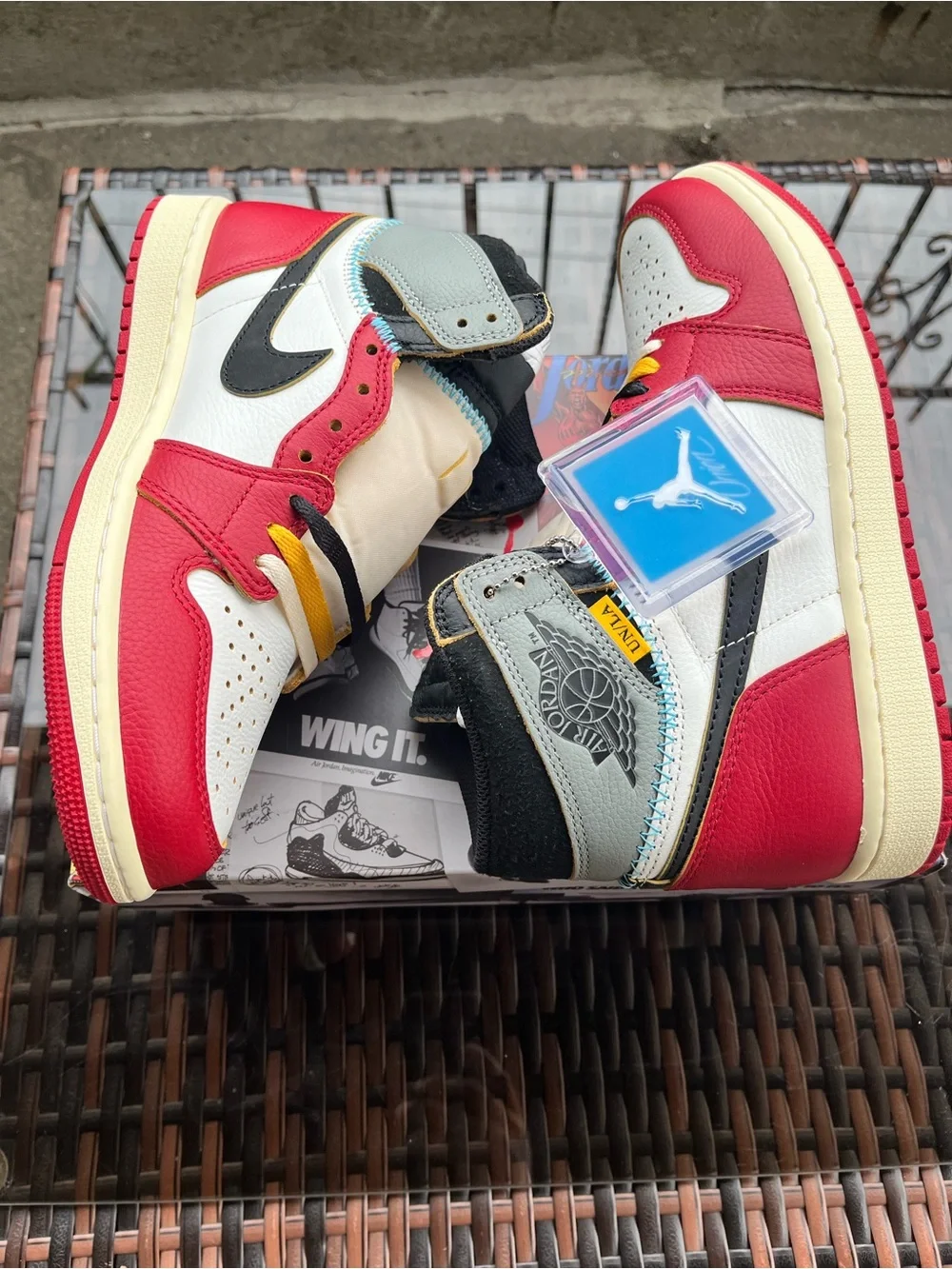 Union LA x Air Jordan 1 Retro OG SP High Chicago Shadow - HV8563-600